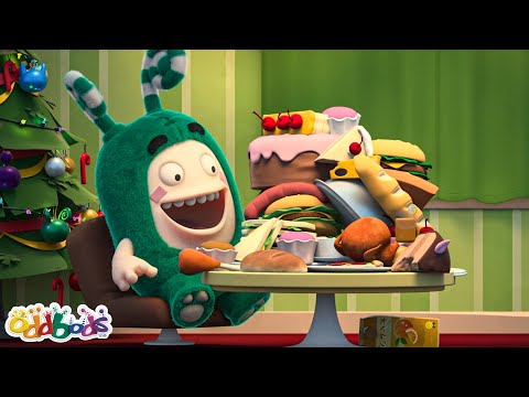 HUGE Christmas Dinner 🍗| ODDBODS 😂 | Old MacDonald's Farm | Animal Cartoons for Kids