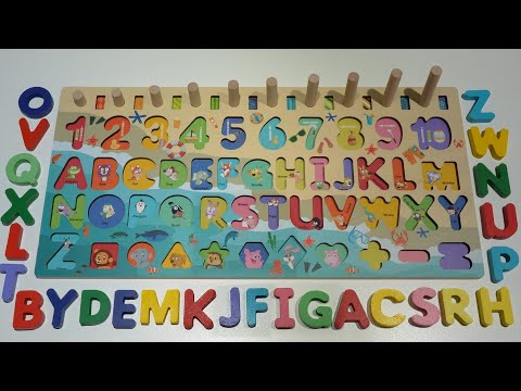 Learn ABCs, Numbers, Shapes, Counting, and Colors!  Best Toddler Alphabet Learning Video!