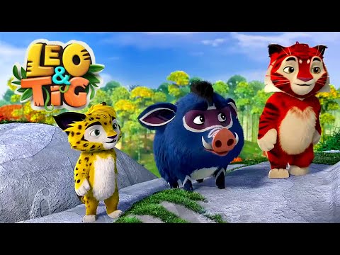 LEO and TIG 🦁 🐯 The Way Home &mdash; Episodes Collection 💚 Moolt Kids Toons Happy Bear