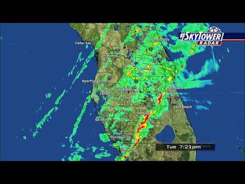 Live SkyTower Radar: Florida severe weather