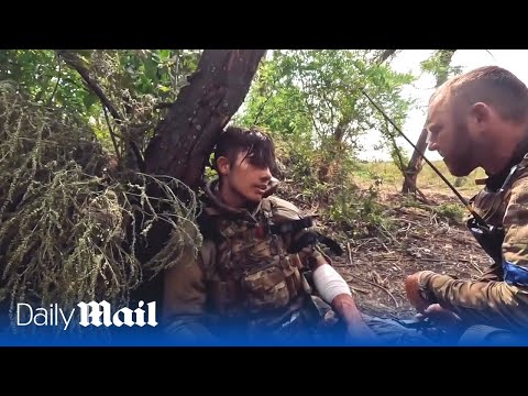 19-year-old Ukraine soldier survives Russian 'gas' bomb dropped by enemy drone