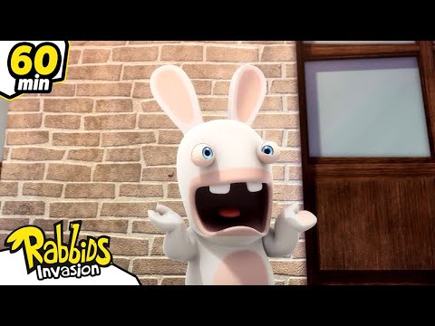 RABBIDS INVASION | 1H What's happening to the Rabbids?! | Cartoon for kids | Animaj Kids