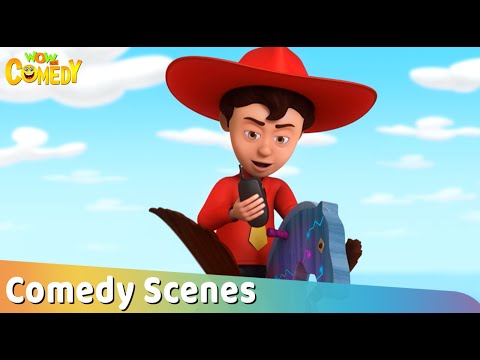 Comedy Scenes Compilation | 111 | Chacha Bhatija Special |Cartoons for Kids | Wow Kidz Comedy |