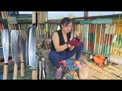 Tool making/ Genius girl repairs and restores old knives