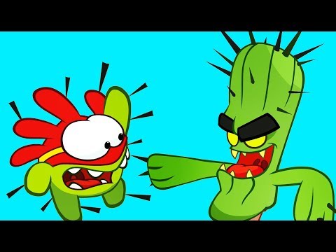 Om Nom Stories - Super-Noms VS Cactus - Cut the rope