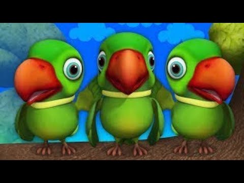 Main Tota Hare Rang Ka | Hindi Rhymes | मैं तोता मैं तोता | Hindi Rhymes For Kids | Baby Songs Hindi