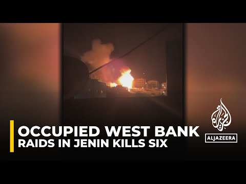 Israeli air attack kills six Palestinians in Jenin