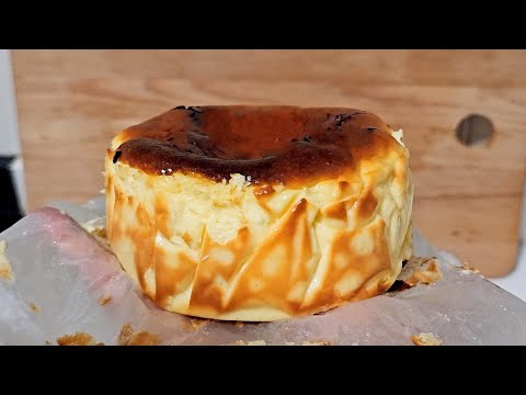 Super Easy Burnt Cheesecake. Basque Simple To Make.