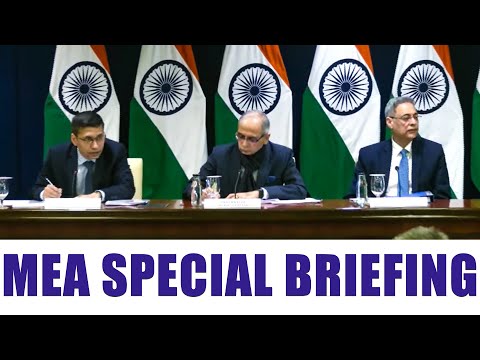 LIVE: MEA Special Briefing by Foreign Secretary Vinay Mohan Kwatra on PM Modi&rsquo;s visit to UAE