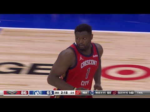 Highlights: Zion Williamson w/ 27 points vs. MIN | Pelicans vs. Timberwolves 1/3/24