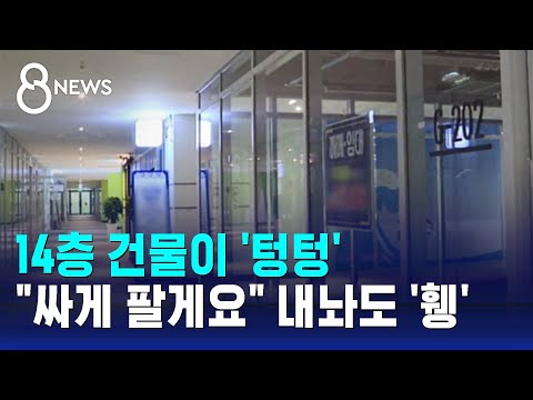 부동산 시장 뇌관 되나&hellip;14층 건물이 '텅텅' / SBS 8뉴스