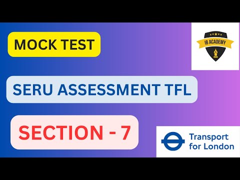 Section 7- Mock test - SERU ASSESSMENT TFL