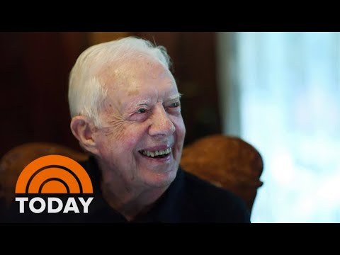 Well wishes pour in for former President Jimmy Carter