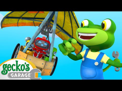 Gecko's Flying Machine! | Gecko's Garage | Trucks For Children | Cartoons For Kids