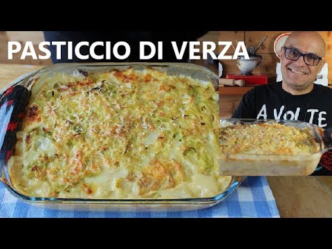 PASTICCIO DI VERZA CON 3 EURO SALVACENA ricetta verza al forno con CANELLINI ricette con la verza