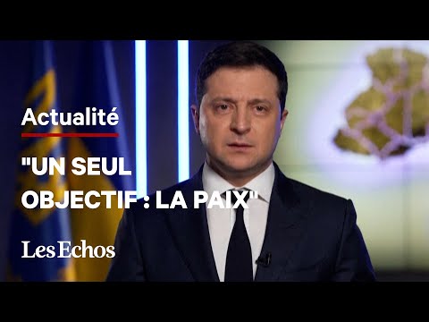 Le pr&eacute;sident ukrainien Volodymyr Zelensky d&eacute;nonce une &quot;violation de la souverainet&eacute;&quot;