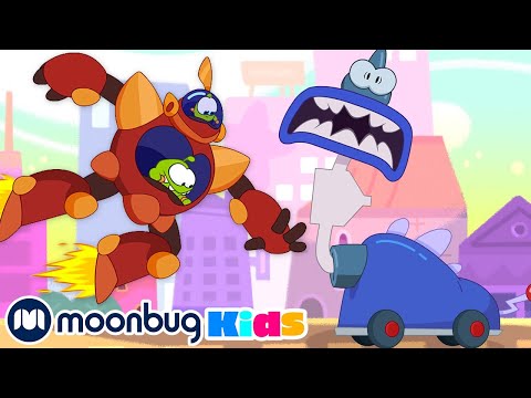 Om Nom Stories - Vacuuming The City! | Cut The Rope | Funny Cartoons for Kids &amp; Babies