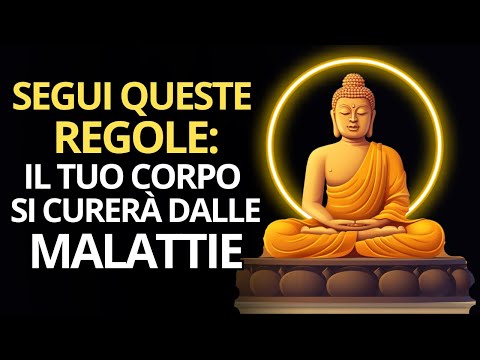 Applica semplicemente queste regole e il tuo corpo guarirà dalle malattie 🌱 Storia buddista