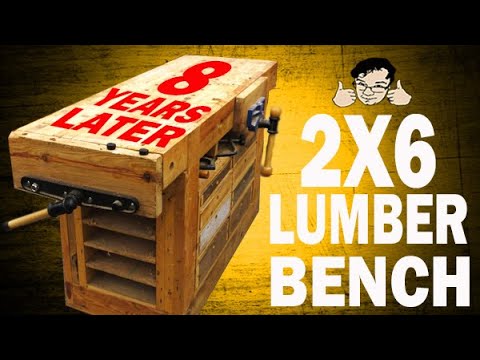 Will a cheap 2X6 pine workbench last?