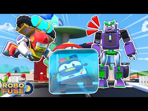 ROBOT FIRETRUCK and Rescue Team vs. EVIL ROBOT - Rescue vehicles for Kids | Emergency Vehicals