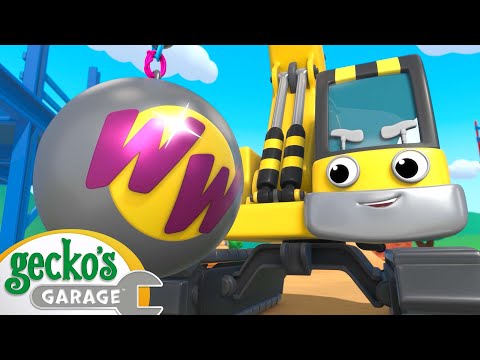 Eric the Wrecking Ball | Gecko's Garage - Cartoons for Kids | Trucks, Cars and Vehicles