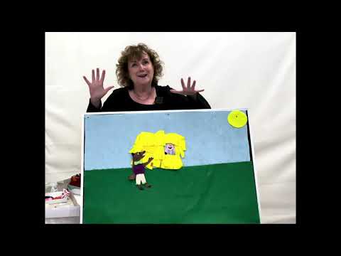 Felt Board Lady Storytelling 3 Stories in 1: 