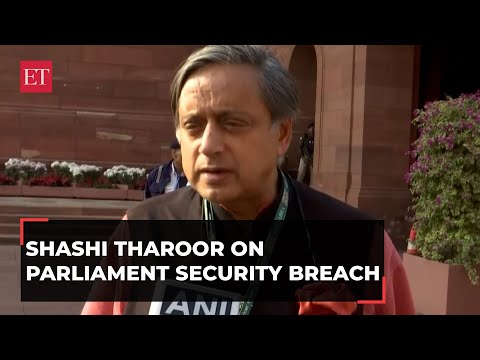 Shashi Tharoor on security breach, says New Parliament  not configured well in terms of security