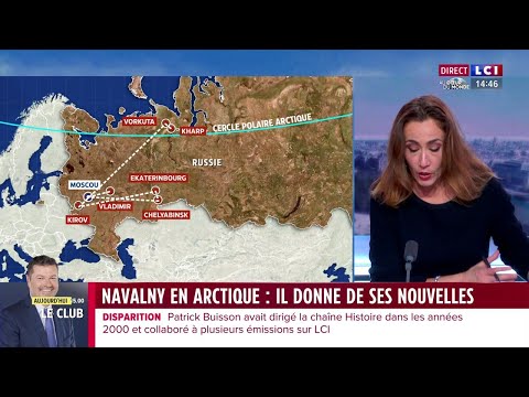 Alexei Navalny en Arctique : il donne de ses nouvelles et raconte son transfert