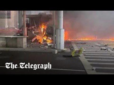 Rainbow Bridge: Vehicle explodes on US-Canada border