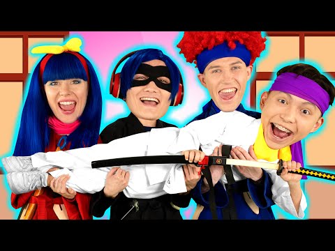 Put On Your Shoes Ninja | Kids Songs And Nursery Rhymes | Dominoki