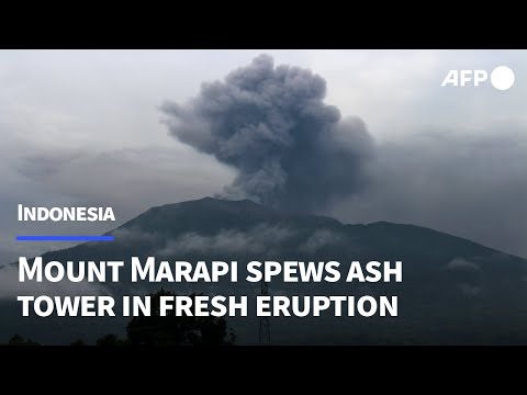 Indonesia's Mount Marapi spews ash tower in fresh eruption | AFP