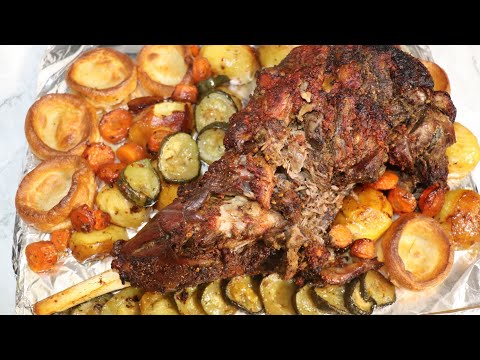 Roasted Lamb leg/Oven Baked Lamb leg by Final Meal