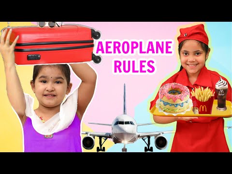 Kids PRETEND Play AEROPLANE Rules | Desi Girl in Plane | ToyStars