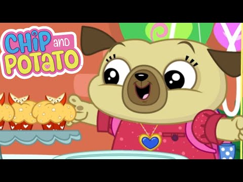 Chip and Potato | Happy Wonderful Birthday Chip! | Cartoons For Kids