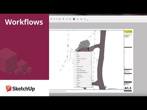 SketchUp for Construction Documentation: Layout Site Plan Template