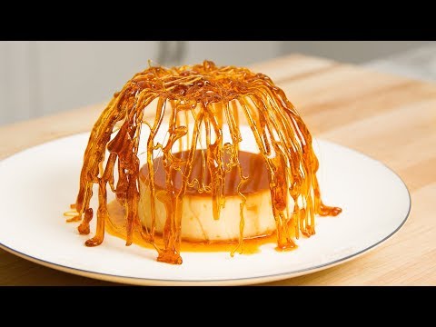 How To Make A Cr&egrave;me Caramel From MasterChef Canada (With a Caramel Cage)
