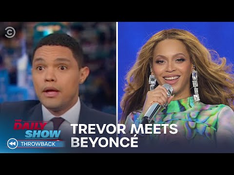 Trevor Noah Starstruck by Beyonc&eacute; on Oscar Night - Between the Scenes | The Daily Show