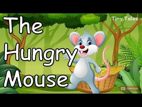 The Hungry Mouse Story in English with Subtitles | Tiny Tales | 1 minute stories | Audiobook