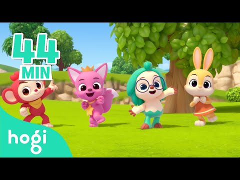 Walking Walking and More | +Compilation | Hogi's Sing Along | Kids Nursery Rhymes | Pinkfong &amp; Hogi