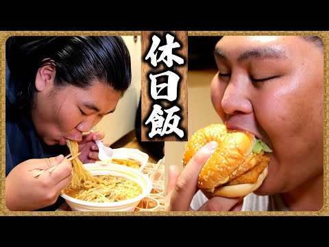 [Sumo wrestler's holiday] McDonald's Demon Eater, Nothingness Omelet Rice, Silver octopus