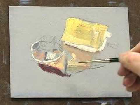 Alla Prima Brushstroke Exercise by Larry Seiler