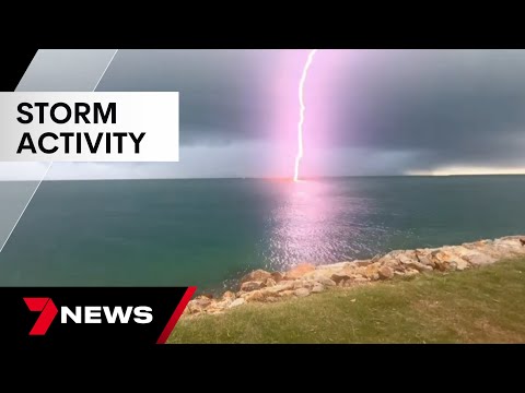 South East slashed by a wave of storms dumping hundreds of millimetres of rain | 7 News Australia