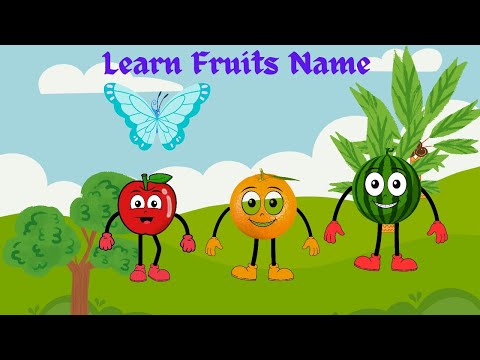 Fruits name | learn fruits name | English vocabulary