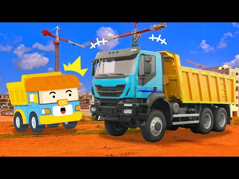 Go! Go! Construction Team | Construction Vehicles Song | Car Video | Car Toys | Robocar POLI TV