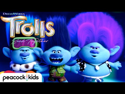 Branch's Boy Band Reunion! | &amp;quot;I Want You Back&amp;quot; + More Throwback Music Medley! | TROLLS BAND TOGETHER