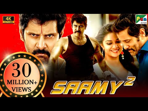 Saamy&sup2; (4K) | New Full Hindi Dubbed Movie | Vikram, Keerthy Suresh, Aishwarya Rajesh