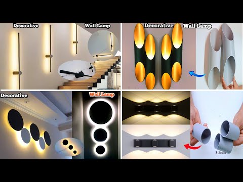 Top 4 Amazing Wall Light Decoration Ideas | Creative-Best Ideas Antique &amp; Unique Wall Lamp 2023