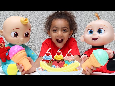 Ice Cream Song | Leah's Play Time