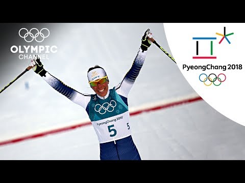 Charlotte Kalla's Cross Country Skiing Highlight | PyeongChang 2018