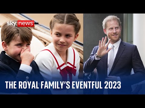 Royal Family's 2023: Royal rifts, a glittering coronation and funny moments